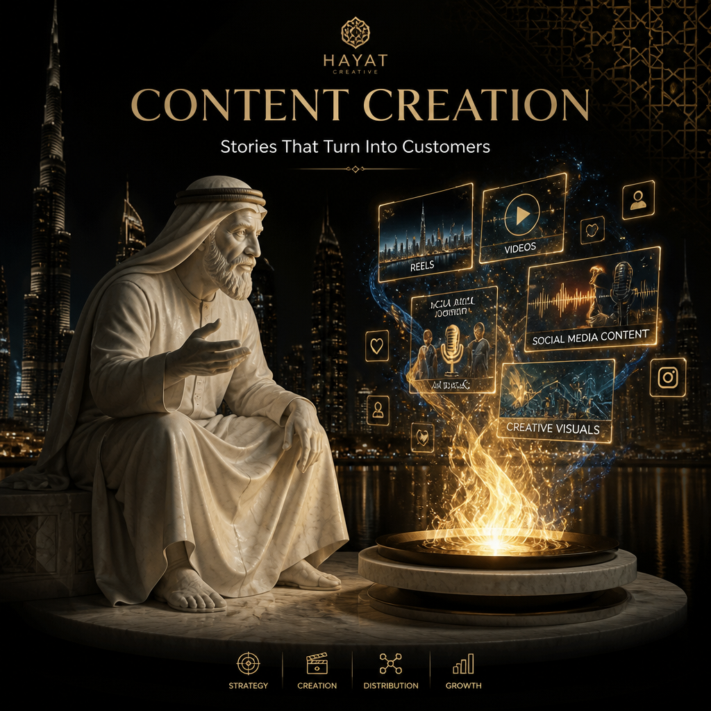 Content creation agency Dubai